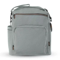 Inglesina Borsa Zaino Adventure Bag Aptica XT con Fasciatoio da Viaggio e Tasche Termiche Portabiberon - Igloo Grey