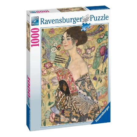 Ravensburger Puzzle Klimt: Dama col Ventaglio 1000 pezzi