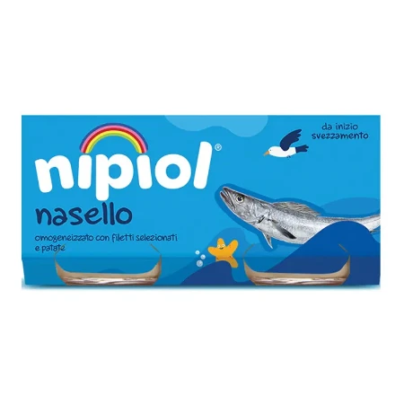 Nipiol Omogeneizzato Nasello 2x80g
