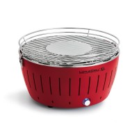 LotusGrill Grill Barbecue Portatile a Carbone XL Red