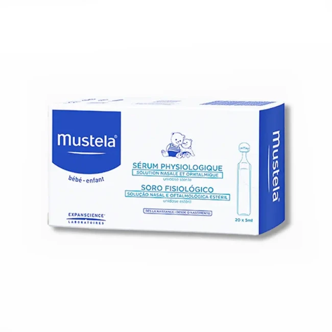 Mustela Soluzione Fisiologica 20x5 ml
