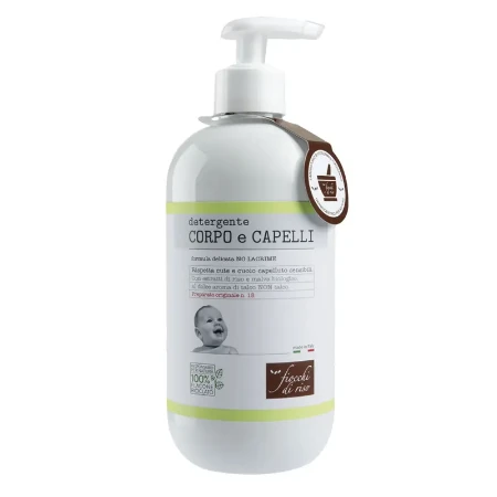 Detergente Corpo e Capelli Talco 400ml di Fiocchi di Riso