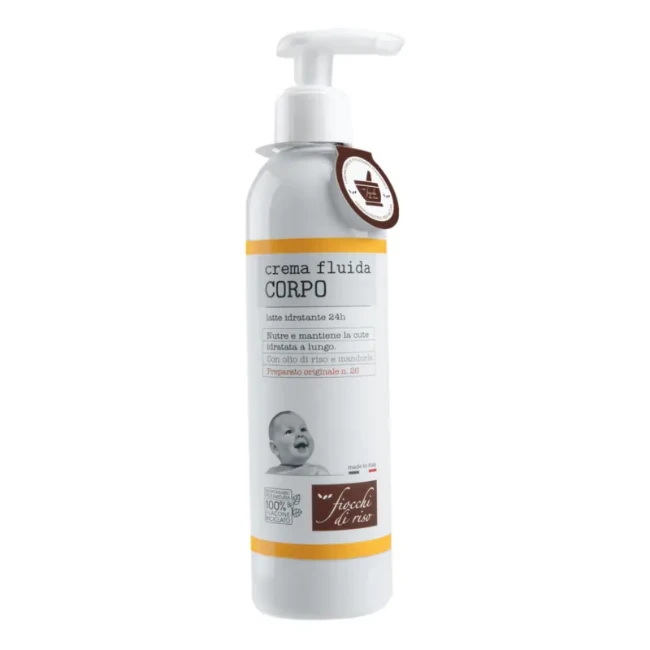 Fiocchi di Riso Crema Fluida Corpo Idratante 24h 240 ml