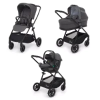 Foppapedretti Trio Divo Travel System con Passeggino Leggero, Navicella e Seggiolino Auto i-Size - Sport
