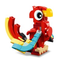 LEGO Creator 3in1 Drago Rosso 31145