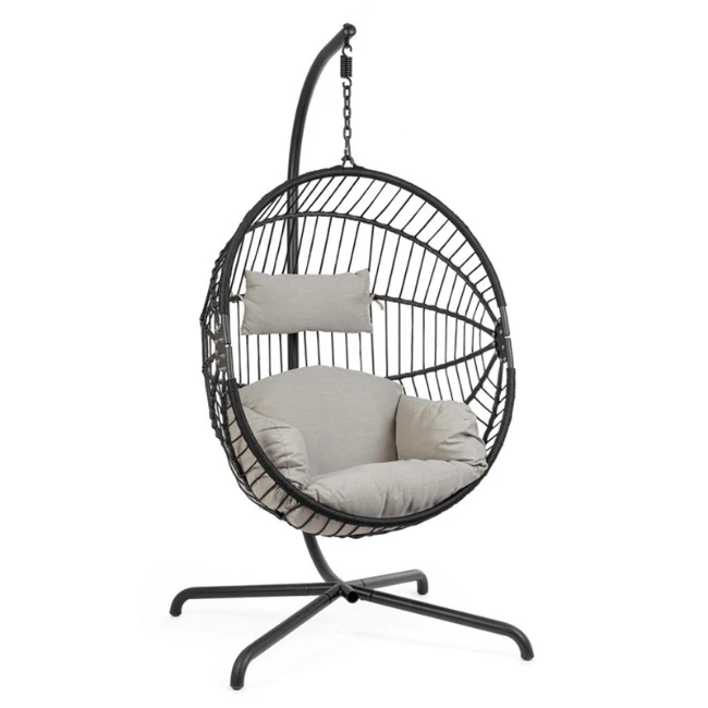 Bizzotto Poltrona Tonda Finley da Esterno Sospesa con Cuscino