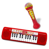 Bontempi Tastiera 24 Tasti con Microfono Karaoke