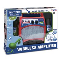 Bontempi Amplificatore Wireless con 2 Microfoni