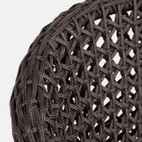 Bizzotto Sedia Ninfa Dark per Esterno