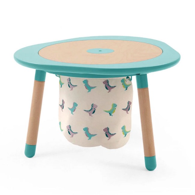 Stokke Sacca Contenitore Raccogli Giochi in Cotone per Tavolo MuTable - Dinosaurs