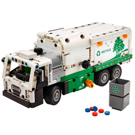 LEGO Technic Camion della Spazzatura Mack LR Electric 42167
