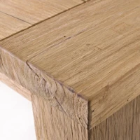 Bizzotto Tavolo da Esterno Bounty in Teak Riciclato per Giardino 240x100 cm