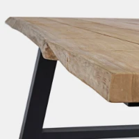Bizzotto Tavolo da Esterno Rolland per Giardino 240x100 cm
