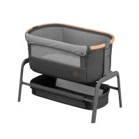 Maxi-Cosi Culla Iora per Co-sleeping con Sponda Laterale Removibile - Essential Graphite
