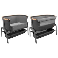 Maxi-Cosi Culla Iora per Co-sleeping con Sponda Laterale Removibile - Essential Graphite