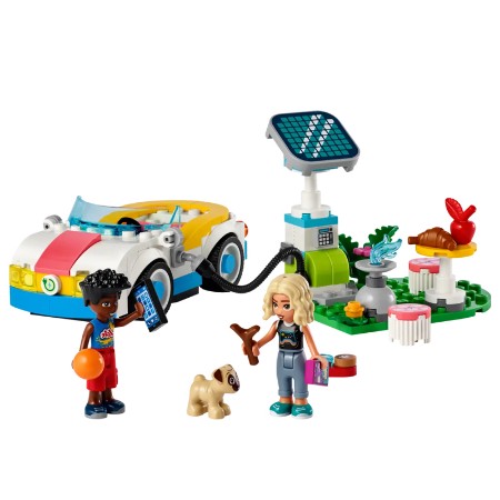 LEGO Friends Auto Elettrica e Caricabatterie 42609
