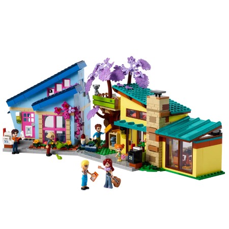 LEGO Friends Le Case di Olly e Paisley 42620