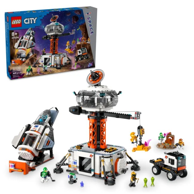 LEGO City Base Spaziale e Piattaforma di Lancio 60434