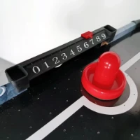 Sport One Tavolo Air Hockey Pieghevole Salvaspazio Next Black Special Edition