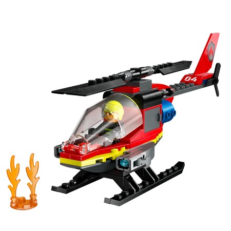 LEGO City Elicottero dei Pompieri 60411
