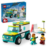 LEGO City Ambulanza di Emergenza e Snowboarder 60403