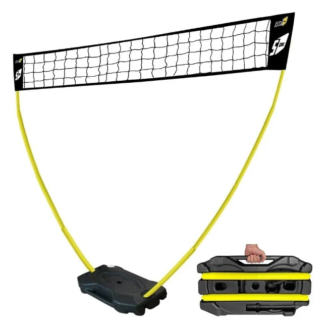 Sport One Flex Outdoor Set Multisport Rete da Pallavolo Autoportante Zavorrata