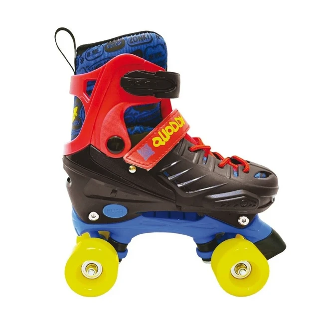 Sport One Pattini Allungabili a Rotelle Classici Quoddy Blu e Rossi