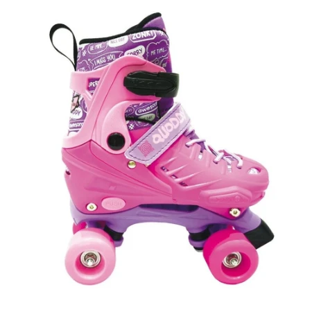 Sport One Pattini Allungabili a Rotelle Classici Quoddy Rosa