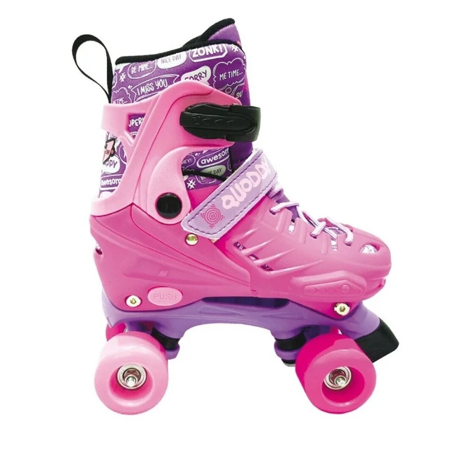 Sport One Pattini Allungabili a Rotelle Classici Quoddy Rosa