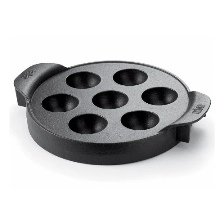 Weber Piastra in Ghisa Ebelskiver Gourmet BBQ System per Polpette Pancake