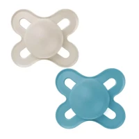 Mam 2pz Ciuccio Start Nano in Caucciu Bio-Circolare Naturale 0-2m