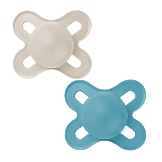 Mam 2pz Ciuccio Start Nano in Caucciu Bio-Circolare Naturale 0-2m