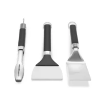 Weber Set 3 Utensili Portatili per Barbecue a Piastra