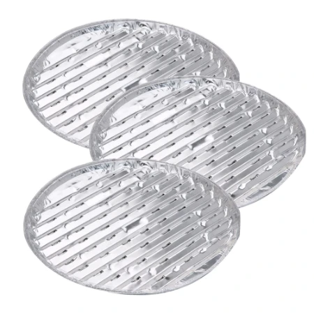 Vassoio Rotondo in Alluminio 35 cm - 3 Pezzi