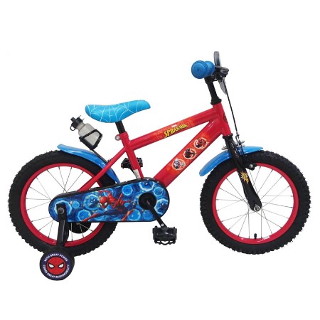 Bicicletta Spiderman da 16 Pollici