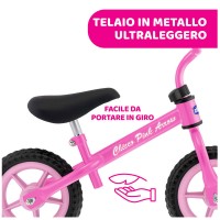 Chicco Prima Bicicletta Balance Bike Pink Arrow