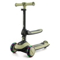 Kinderkraft Monopattino a 3 Ruote Halley Colore Verde