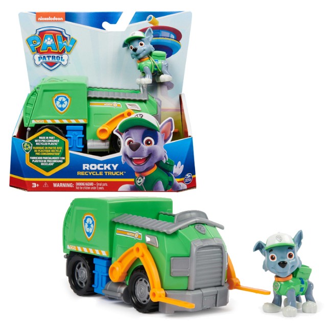 Paniate - Spin Master Paw Patrol Veicolo Base Rocky