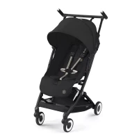 Cybex Gold Passeggino Leggero Libelle Telaio Black omologato Bagaglio a Mano, Adattabile a Duo - Magic Black