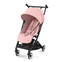 Cybex Gold Passeggino Leggero Libelle Telaio Black omologato Bagaglio a Mano, Adattabile a Duo - Candy Pink