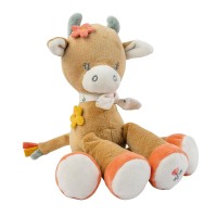 Nattou Mini Peluche Mila la Mucca con Sonaglio