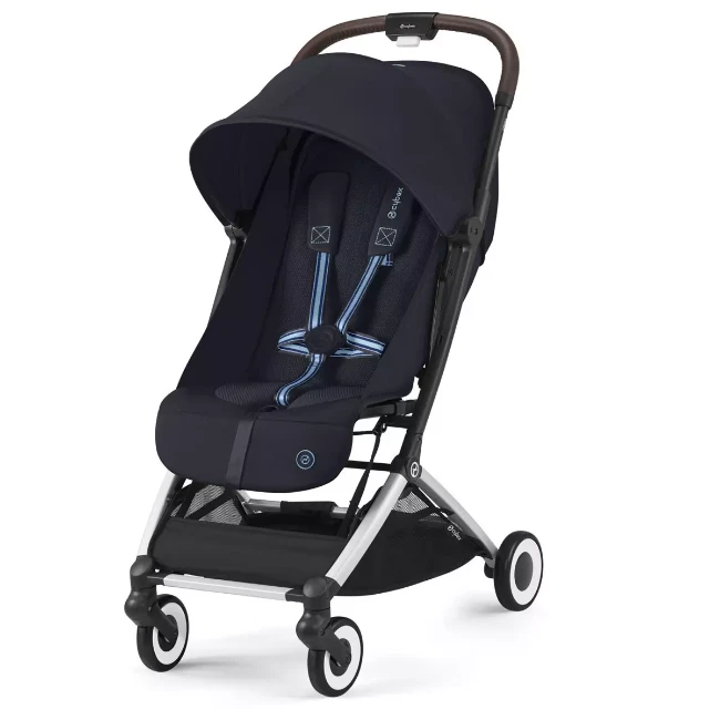 	Cybex Gold Passeggino Leggero Orfeo, Compatto e Modulabile in Travel System - Dark Blue