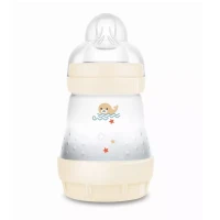 Mam Biberon Easy Start Matt Forest Circular PP con Valvola Anticolica 160ml - Neutro