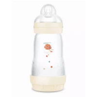 Mam Biberon Easy Start Matt Forest Circular PP con Valvola Anticolica 260ml - Neutro