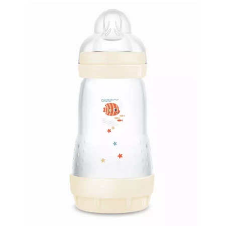 Mam Biberon Easy Start Matt Forest Circular PP con Valvola Anticolica 260ml - Neutro