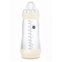 Mam Biberon Easy Start Matt Forest Circular PP con Valvola Anticolica 320ml - Neutro