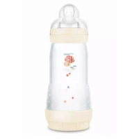 Mam Biberon Easy Start Matt Forest Circular PP con Valvola Anticolica 320ml - Neutro