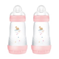 Mam 2pz Biberon Easy Start con Valvola Anticolica 260ml - Rosa