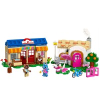 LEGO Animal Crossing Bottega di Nook e Casa di Grinfia 77050