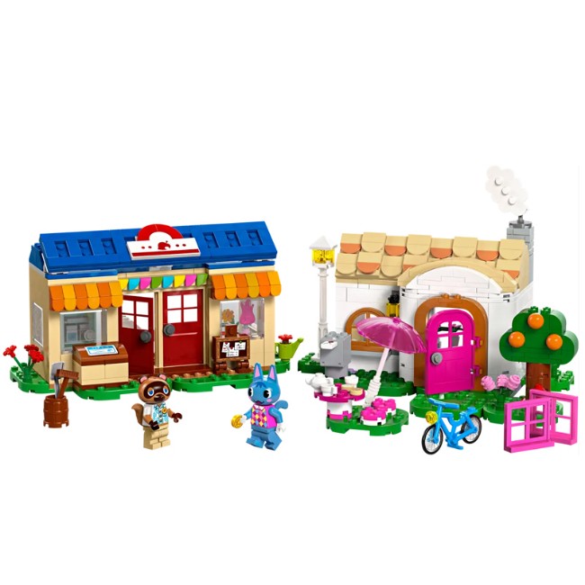 LEGO Animal Crossing Bottega di Nook e Casa di Grinfia 77050